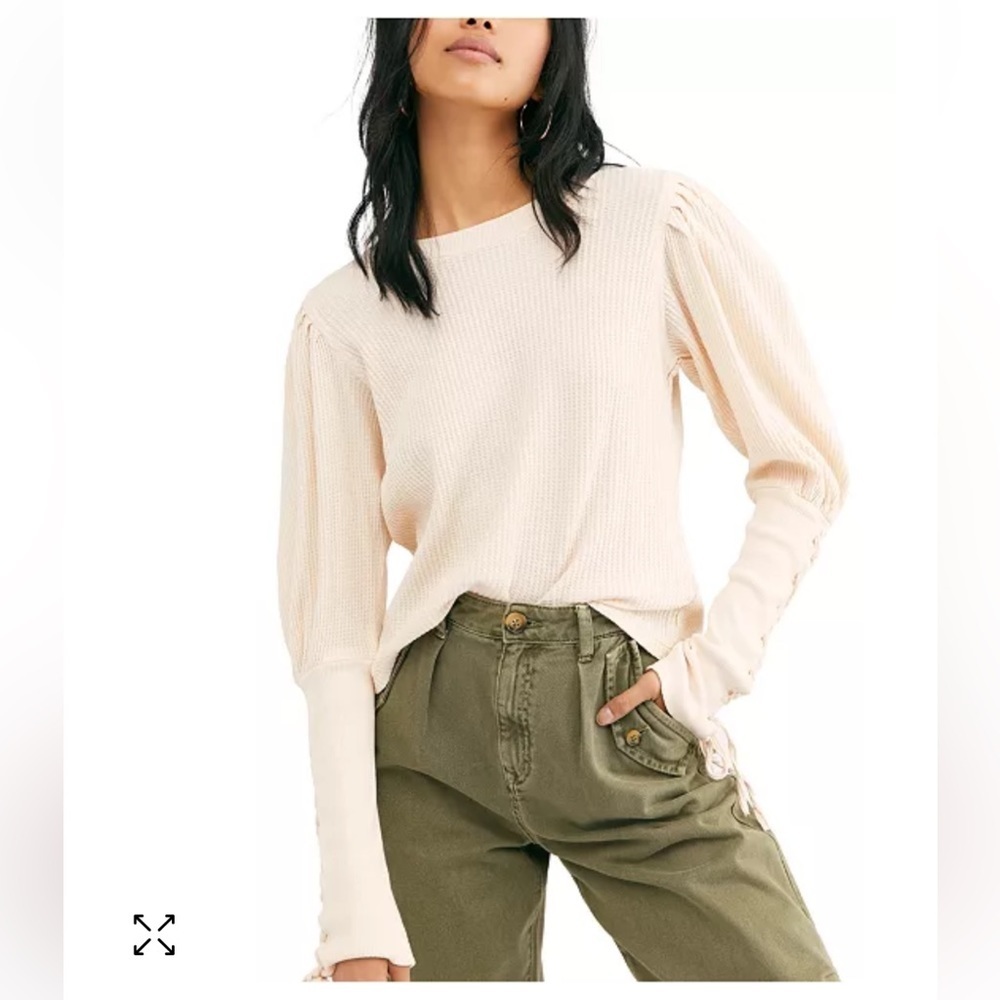 FREE PEOPLE One Tasha Thermal top